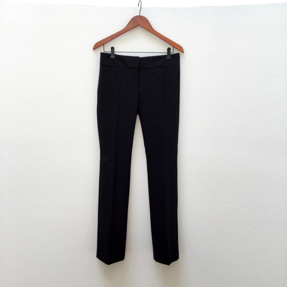 Ann Taylor black stretch bootcut pants NWOT